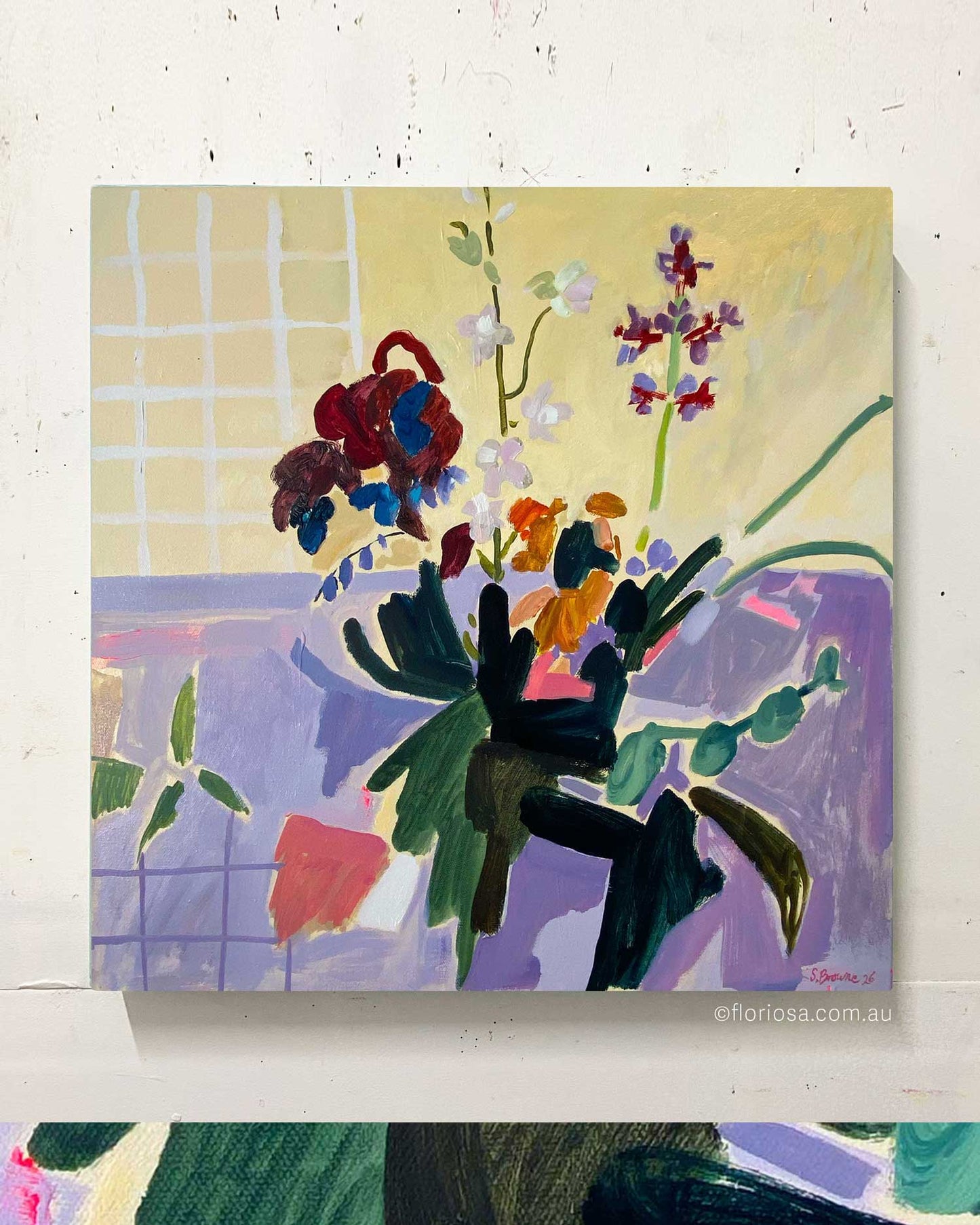 Flowerbomb- Original Oil Painting on Canvas