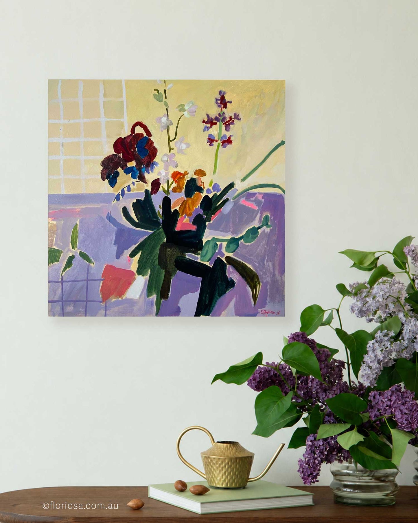 Flowerbomb- Original Oil Painting on Canvas