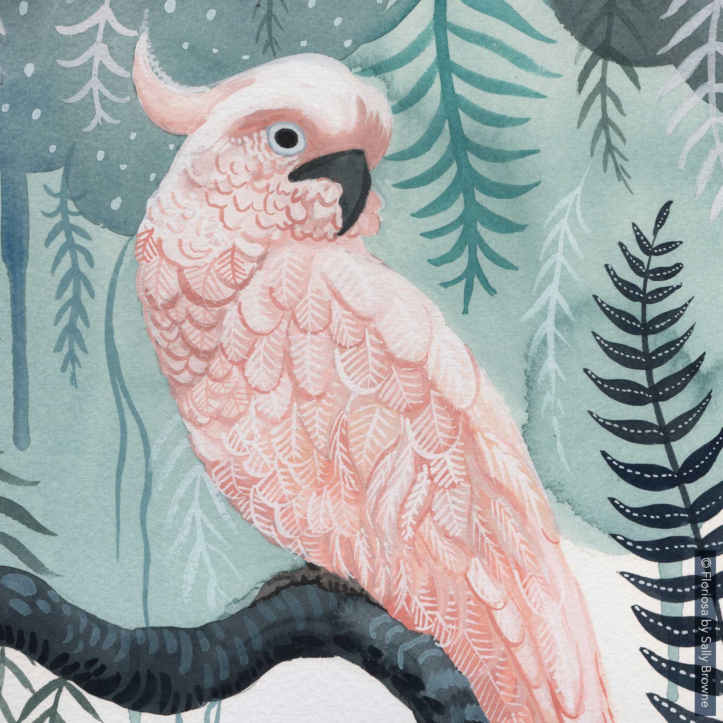 Pink Cockatoo Fairyfloss - Limited Edition Print on Archival Paper