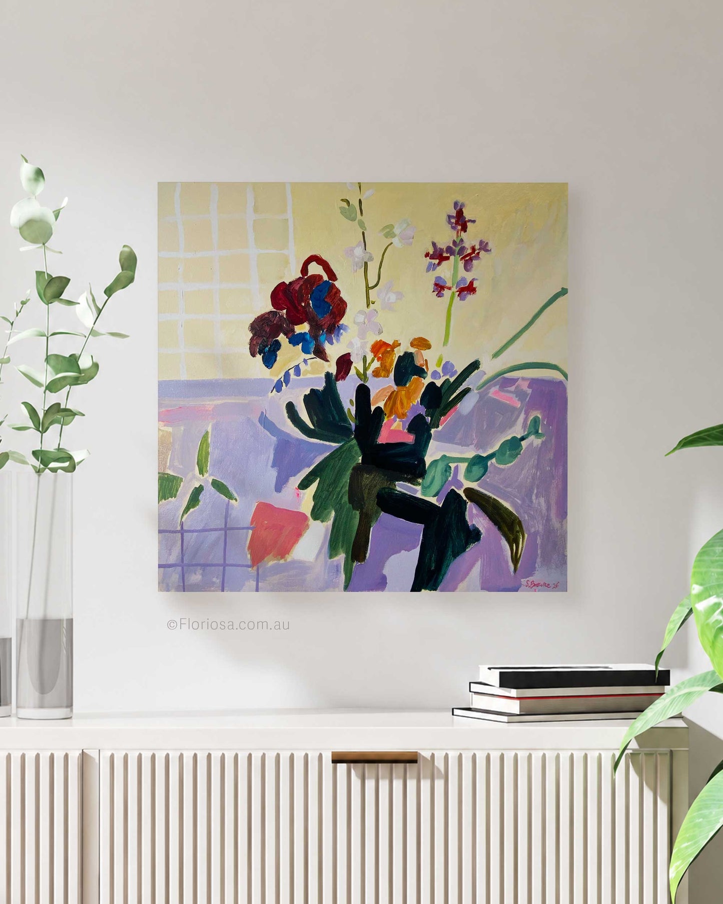 Flowerbomb- Original Oil Painting on Canvas