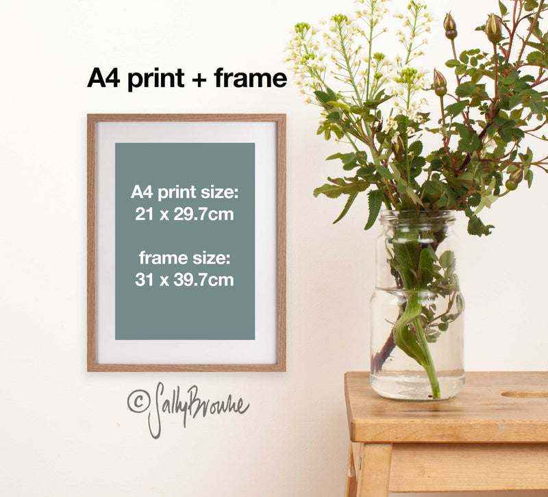 Indigo Cockatoos & Banksia Pines, Limited Edition Signed Fine Art print