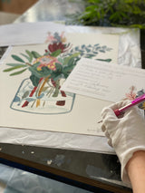 Black Cockatoos and Coastal Banksia, Limited Edition Signed Fine Art Print