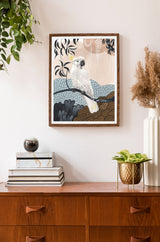 Sulphur Crested Cockatoo Sun Shower, Limited Edition Signed Fine Art Print