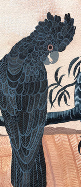 Black Cockatoos at Dusk, Limited Edition Signed Fine Art Print.
