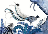 Indigo Lyrebird, Limited Edition Signed Fine Art Print