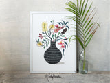 Coastal Banksia and Gum Blossoms in Murray's Vase