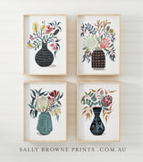 Coastal Banksia and Gum Blossoms in Murray's Vase