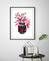 Raspberry Natives, Limited Edition Signed Fine Art Print