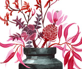 Raspberry Natives, Limited Edition Signed Fine Art Print