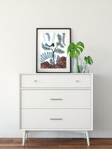 Fairy Wren Forest, Limited Edition Signed Fine Art Print