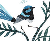 Fairy Wren Forest, Limited Edition Signed Fine Art Print